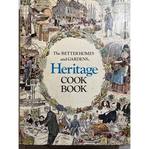 Vintage Better Homes & Gardens Heritage Cook Book Hardcover 4th Printing 1976